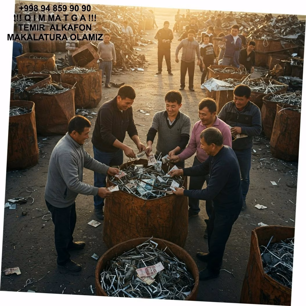 ТАШКЕНТ МЕТАЛЛОЛОМ TOSHKENT METALLOLOM qabul qilish Nurafshon